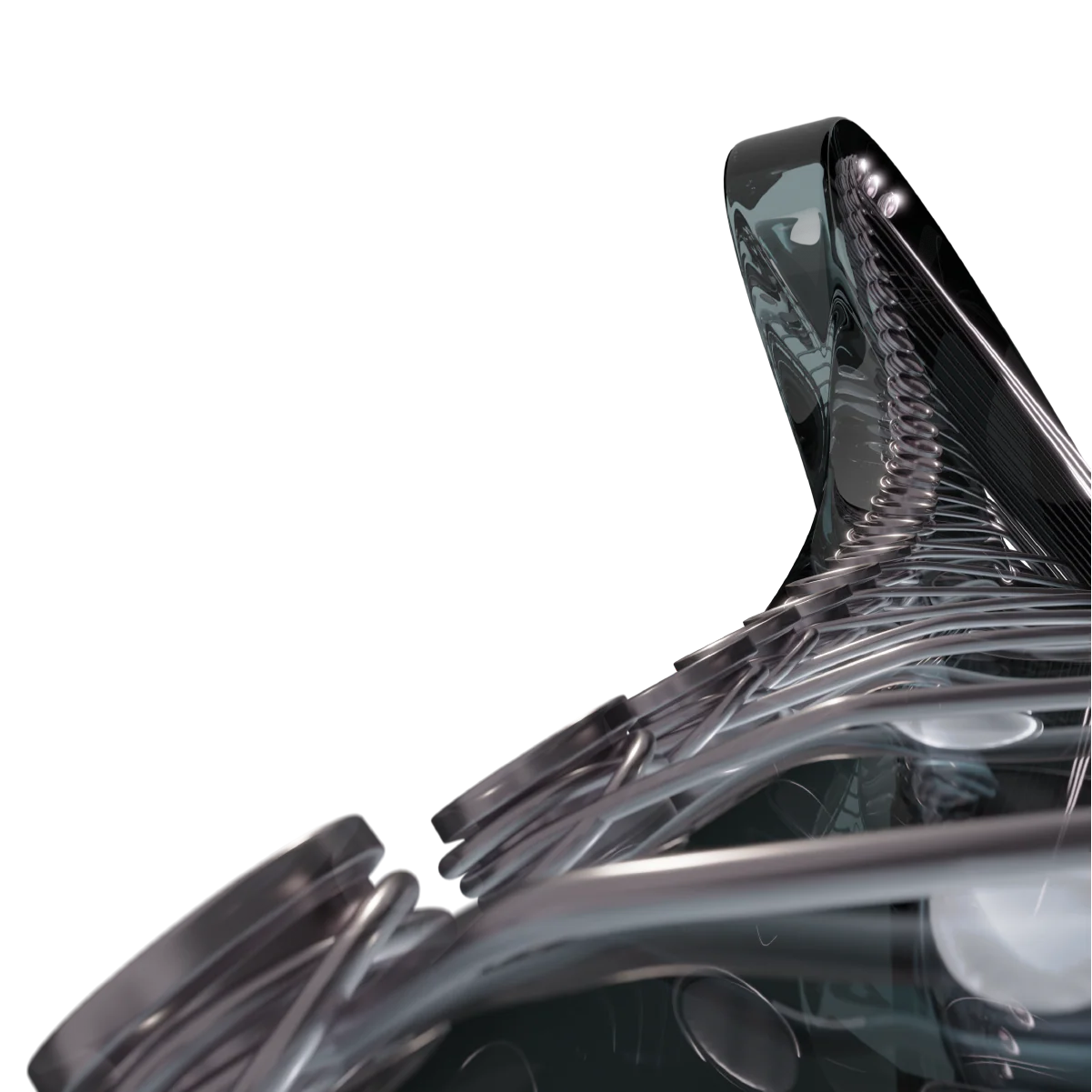 Echoes – the glass harp, its neck