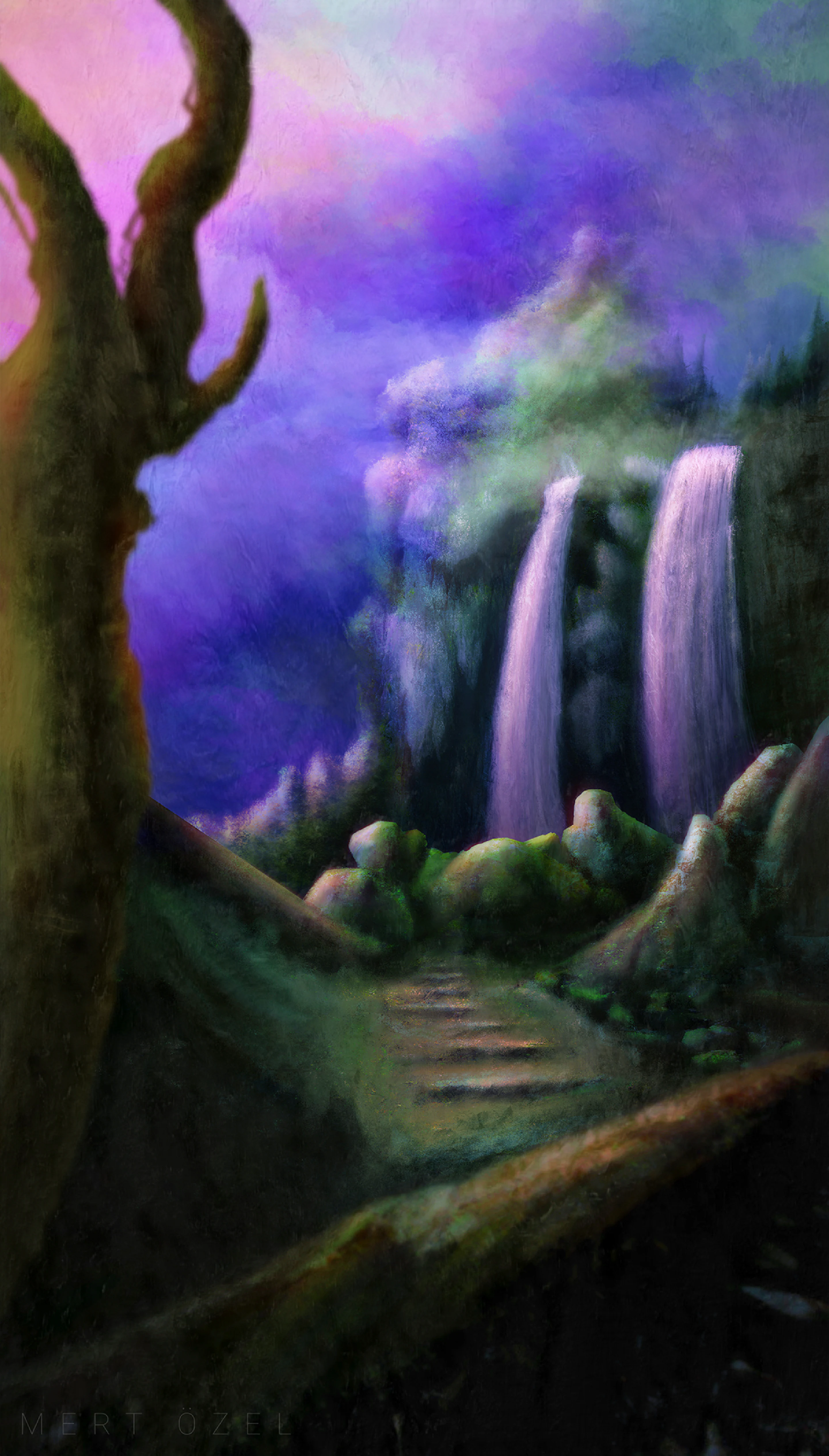 Magus – a forest waterfall