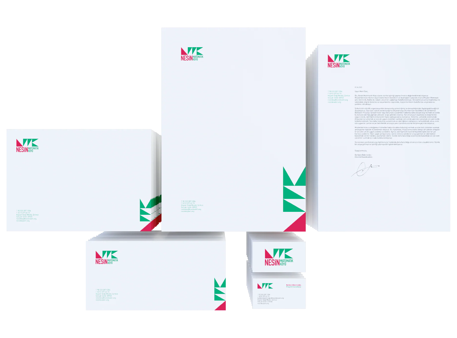 Nesin Matematik Köyü – stationery