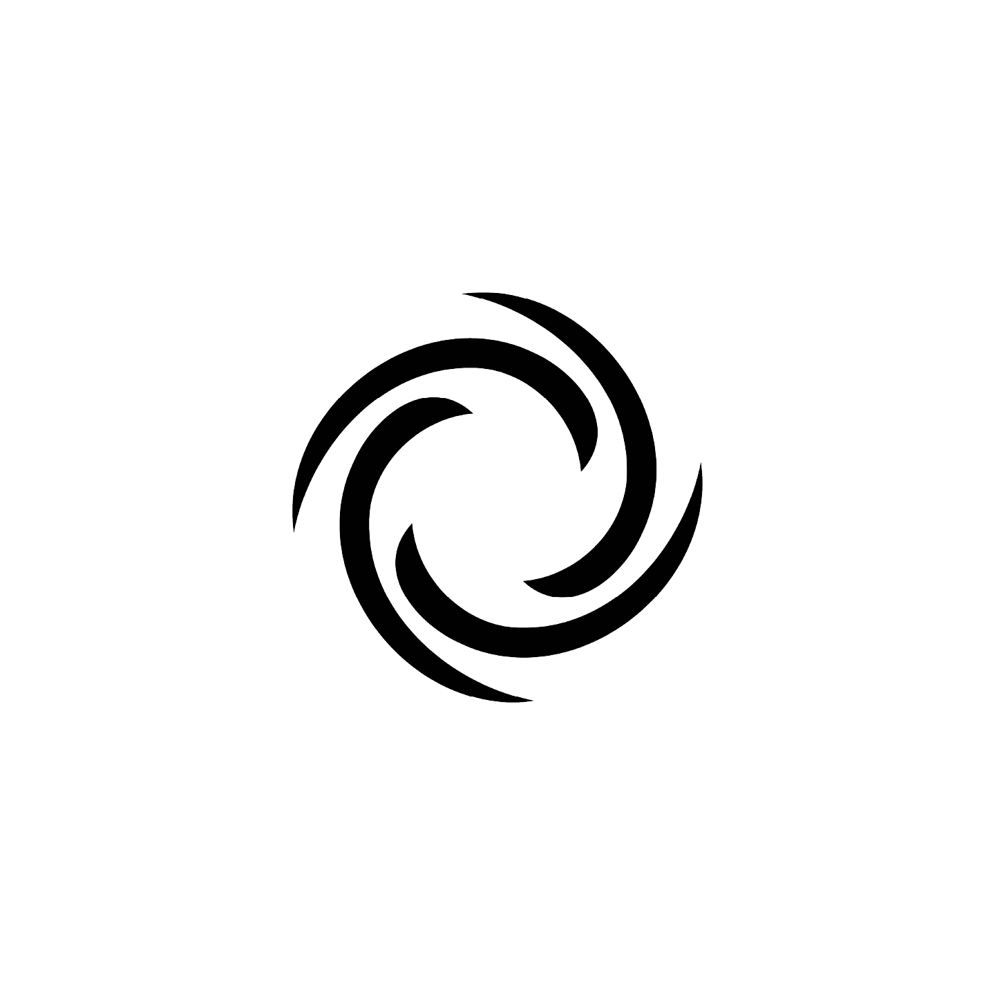 Semt Pazarı – the logo, a black spiral