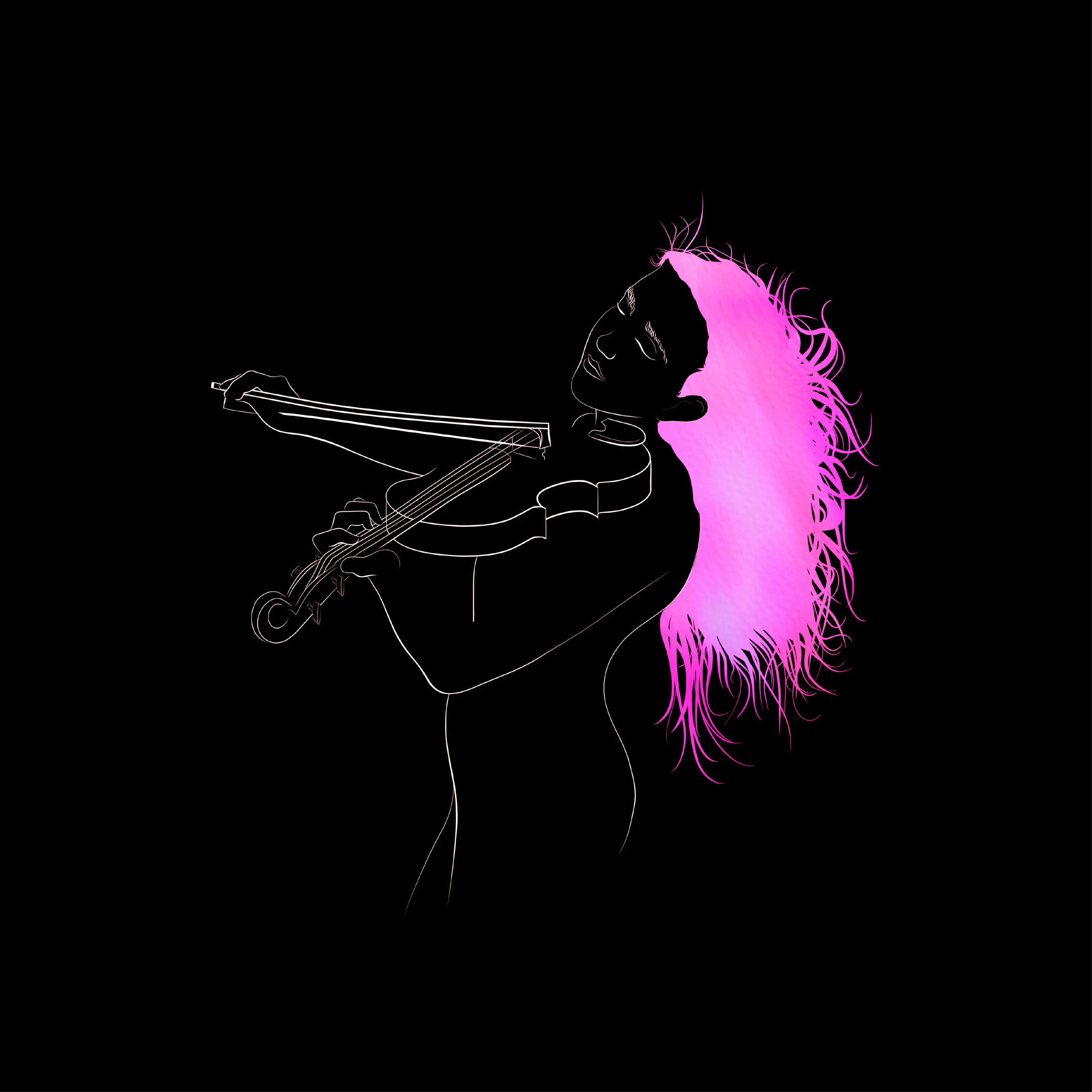 Separation – a violinist