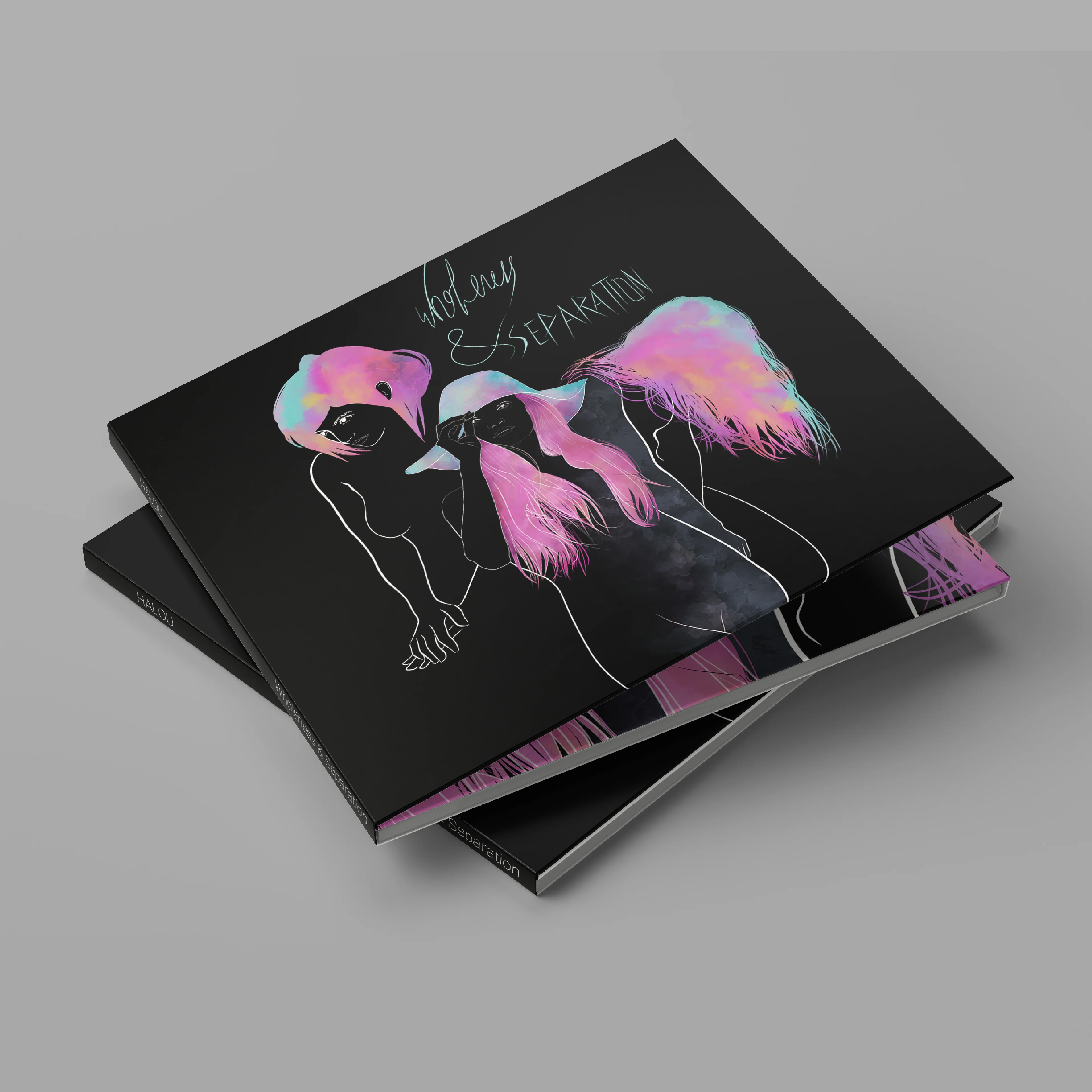 Separation – the artwork on a CD case