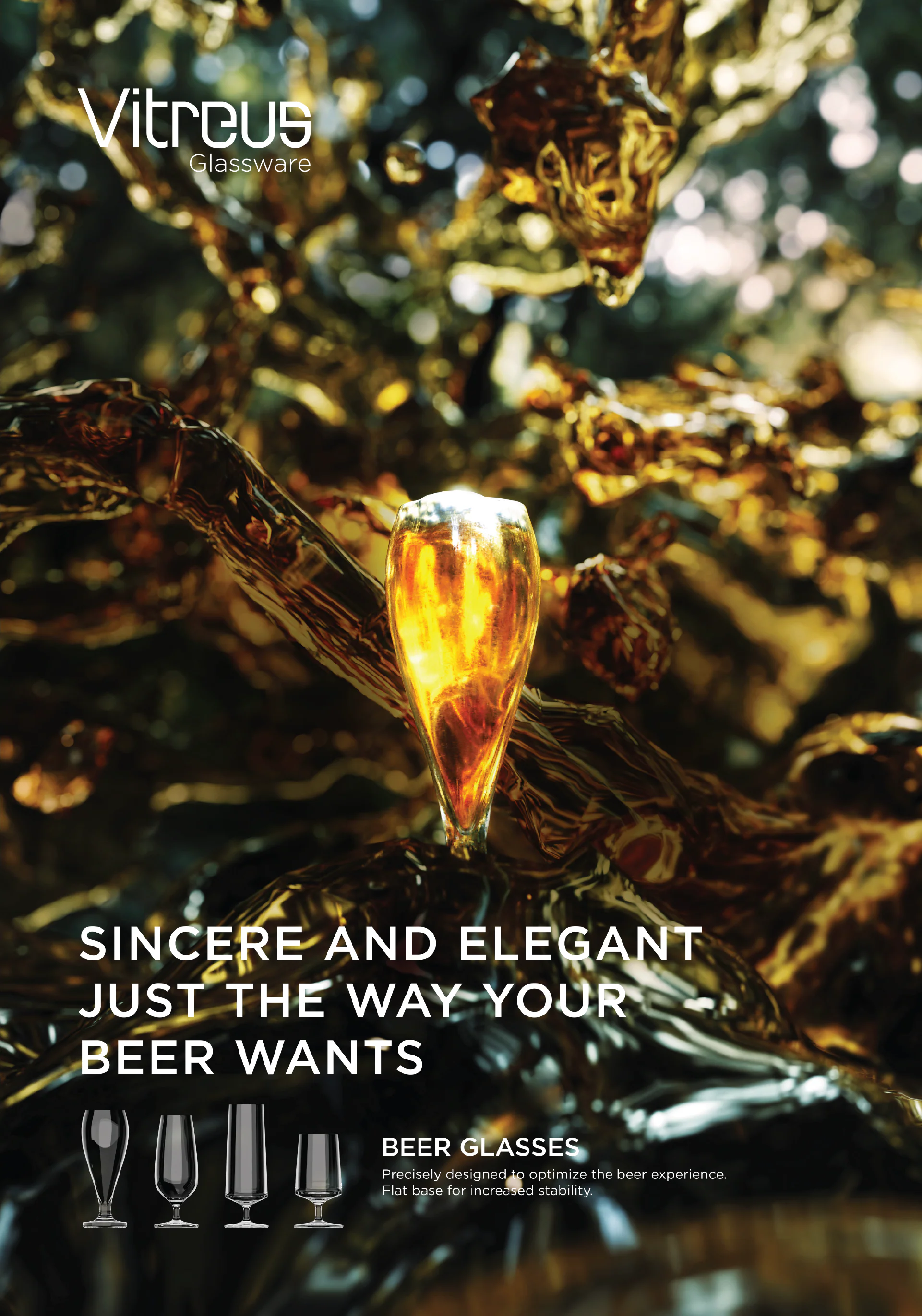 Vitreus Glassware – poster, beer